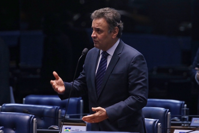 Aécio Neves Plenário do Senado
