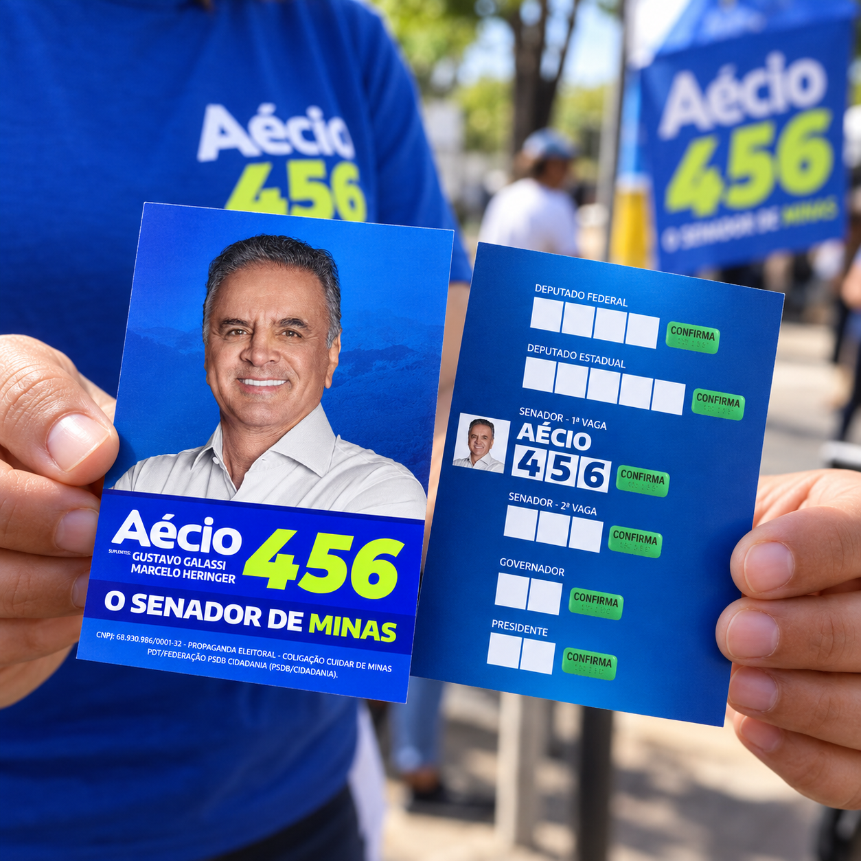 Colinha da campanha Aécio Neves