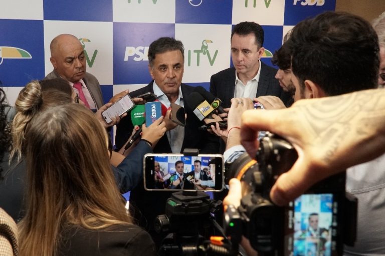 Entrevista após posse como presidente nacional do PSDB